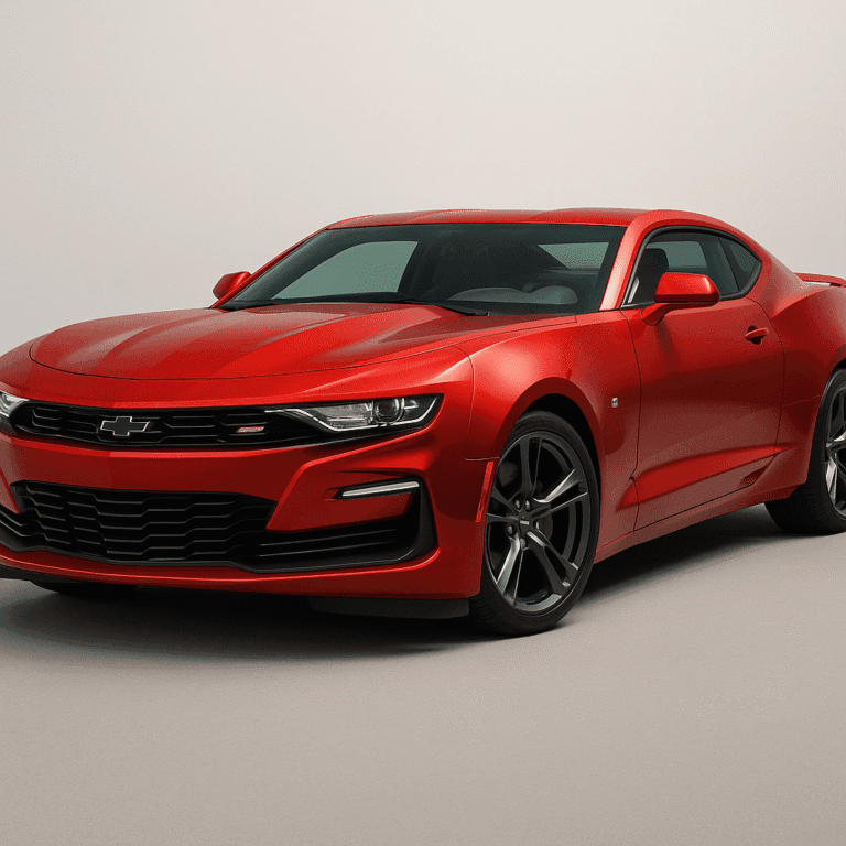 Chevrolet Camaro_ Striking Red Power-min