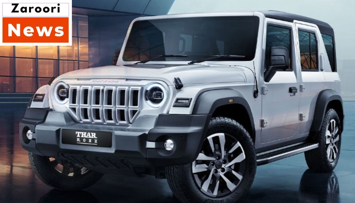 Mahindra Thar ROXX बनी ऑफ-रोड SUV की बादशाह – दमदार लुक, नए फीचर्स और ज़बरदस्त रोड प्रेजेंस के साथ एंट्री, कीमत ₹14.49 लाख से शुरू!